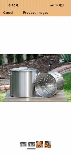 Visit the Barton Store 4.4 4.4 out of 5 stars (118) Barton 53Qt Stock Pot w/Strainer Basket Commercial Stainess Steel Food Grade 304 Turkey Deep Fryer