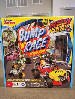 Disney Junior Bump N Race Action Game Mickey and the Roadster Racers