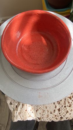 Handmade ceramic bowl