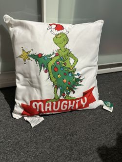 Grinch Christmas Pillows