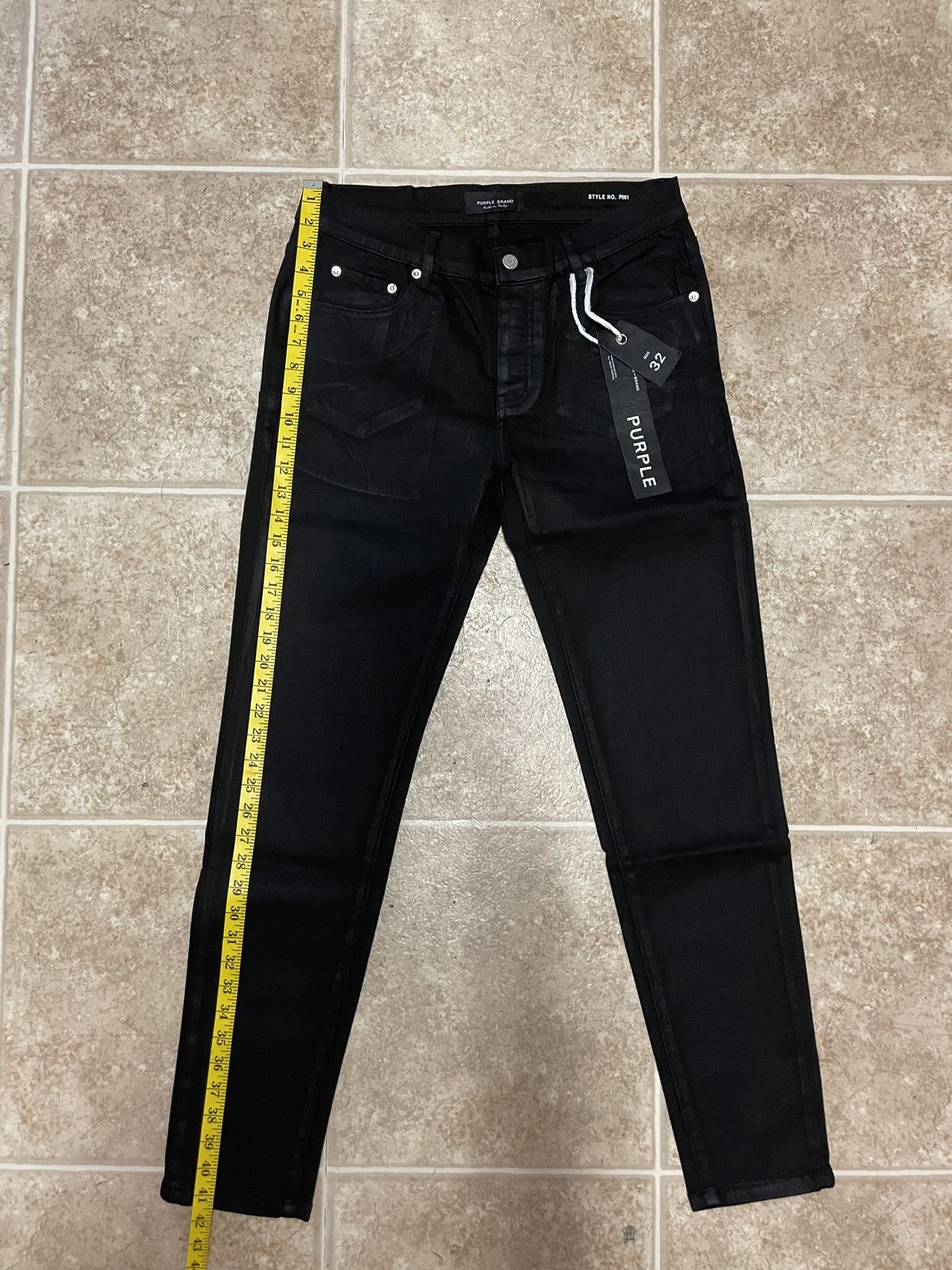 Purple Jeans Black Tag Size 32