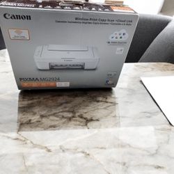 Canon PIXMA MG2924 All-in-One Inkjet Printer W/ Box -Manuals -Power Adapter