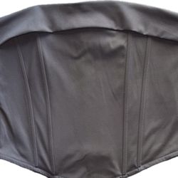 Women’s Gray Corset Sleeveless Crop Top Size M