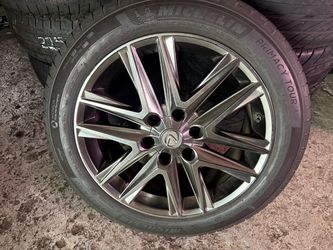 20” 4 wheels & tires michelin