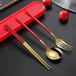 Flatware Kit Set Korean Style 