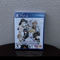Tales Of Vesperia Definitive Edition (Ps4) Factory Sealed