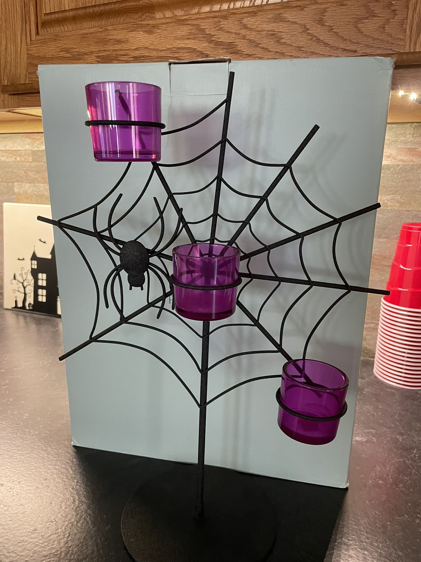 Spiderweb Tealight Hokder