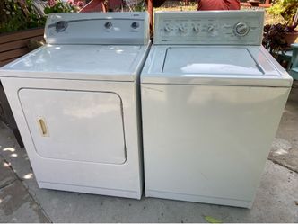 Kenmore washer and electric dryer