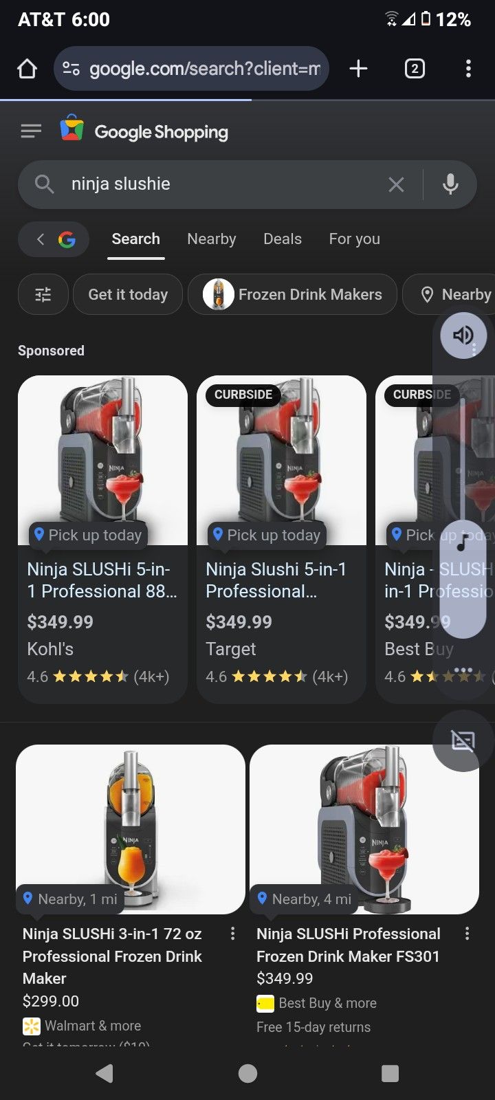Ninja Slushie Maker 5 In 1