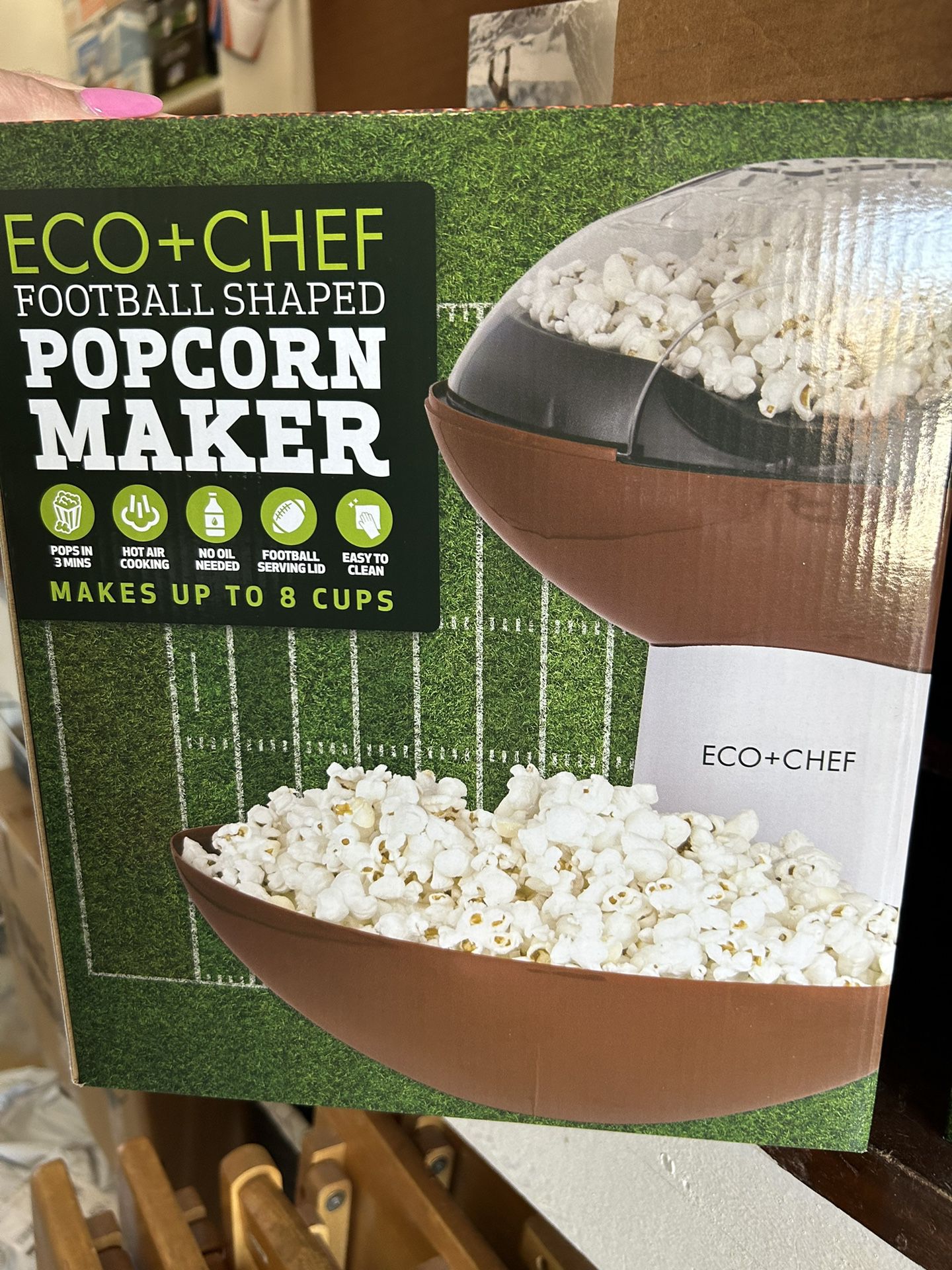 Football Crock Pot an Popcorn Machine