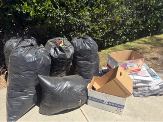 Free boxes and newspaper