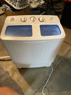 Portable Twin Tub Washing Machine