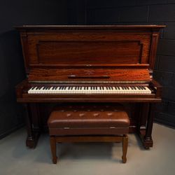 Steinway 54.5" Model I Upright Piano | Mahogany, Excellent Condition 