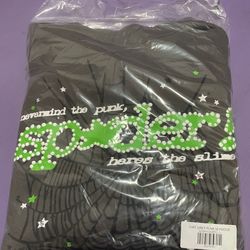 Green Spider Hoodie