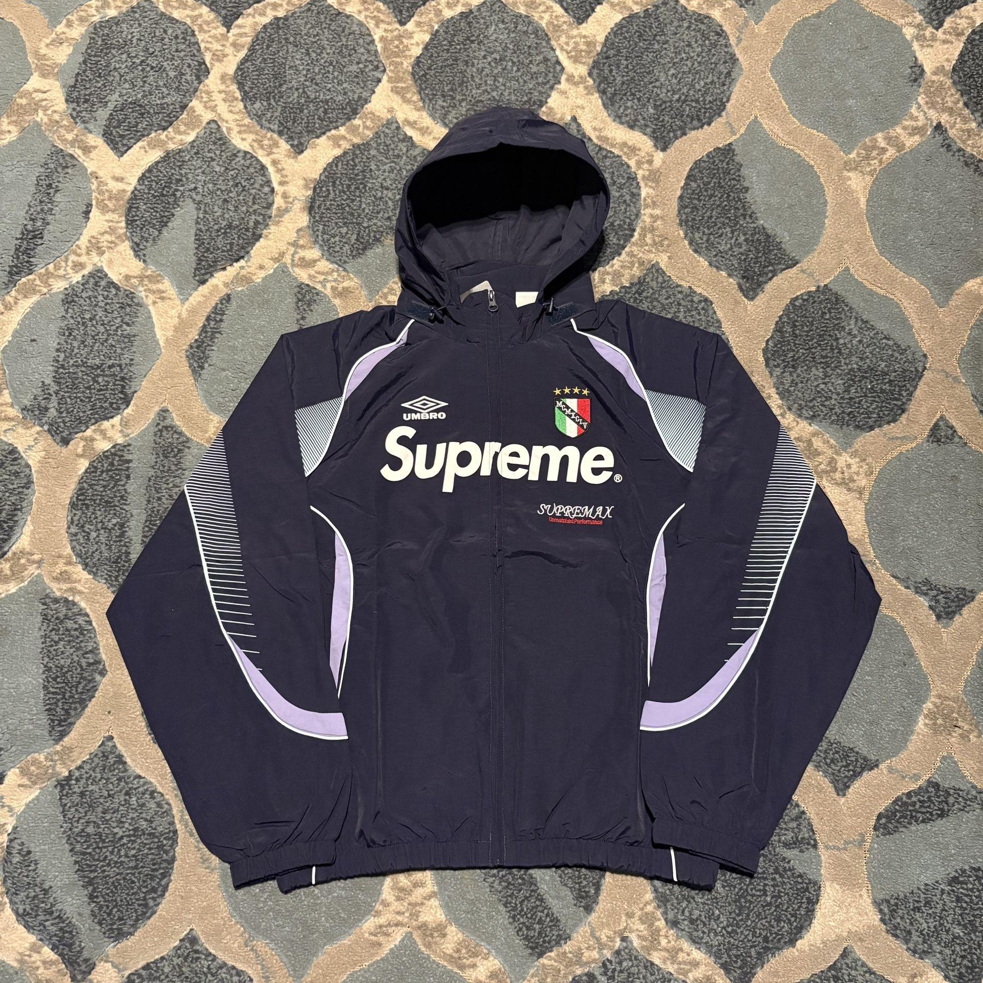 Supreme X Umbro Blue Colorway Size Medium,Large, And Small