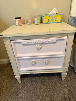 Dixie 2-Drawer Nightstand