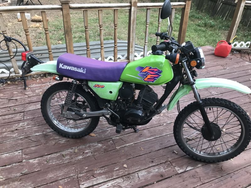KE 100 Kawasaki street legal