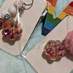 Costume Keychain Leters 