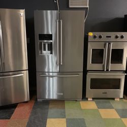 Open Box Kitchen Aid Bottom Freezer Refrigerator‼️‼️