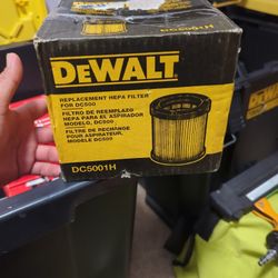 DeWalt Replacement HEPA Filter For Dc500
