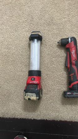 Milwaukee Drill And Lights