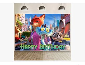 Zootopia backdrop