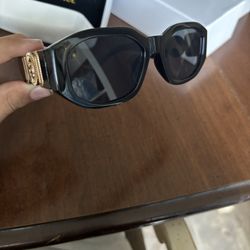 Black Versace Biggie Glasses