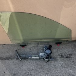 Glass Driver Door And Motor Camry 2007
