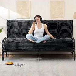 10" Futon Mattress Full Size, Ultra Thick Futons Sofa Couch Bed Sleeper