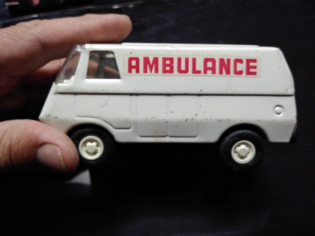 Vintage Tonka toy ambulance