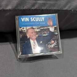 Dodgers Vin Scully Commemorative Coin 