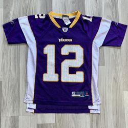 VTG Minnesota Vikings Percy Harvin NFL Reebok Jersey Size Youth Small. Good Condition, See All Pics 