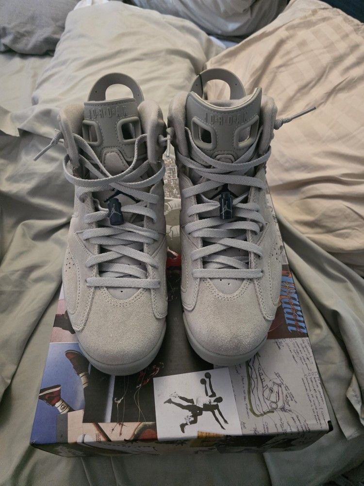 Jordan Retro 6 Georgetown Deadstock (W/stock X TAG ON THEM NEVER WORN)