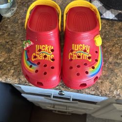 Lucky charm crocs