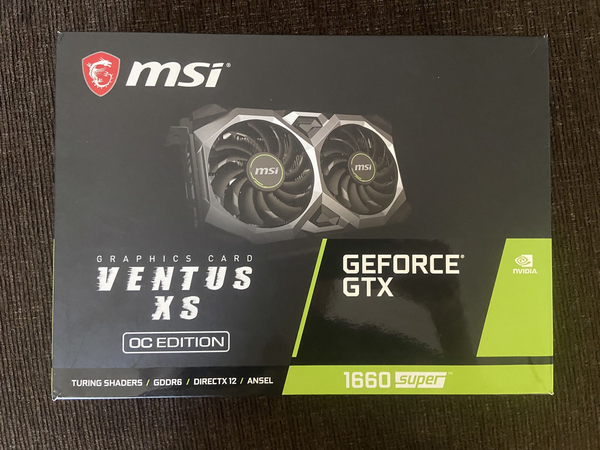 MSI GTX 1660 Super