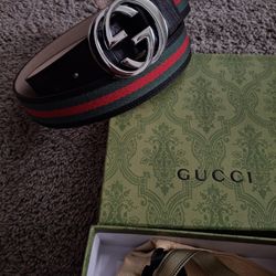Gucci Belt / Size 34 To 40 / New W Box