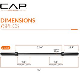 CAP Olympic Barbell - 5FT