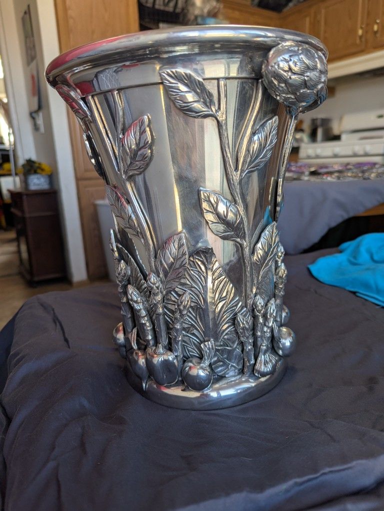 Vintage Pewter Champlain Cooler
