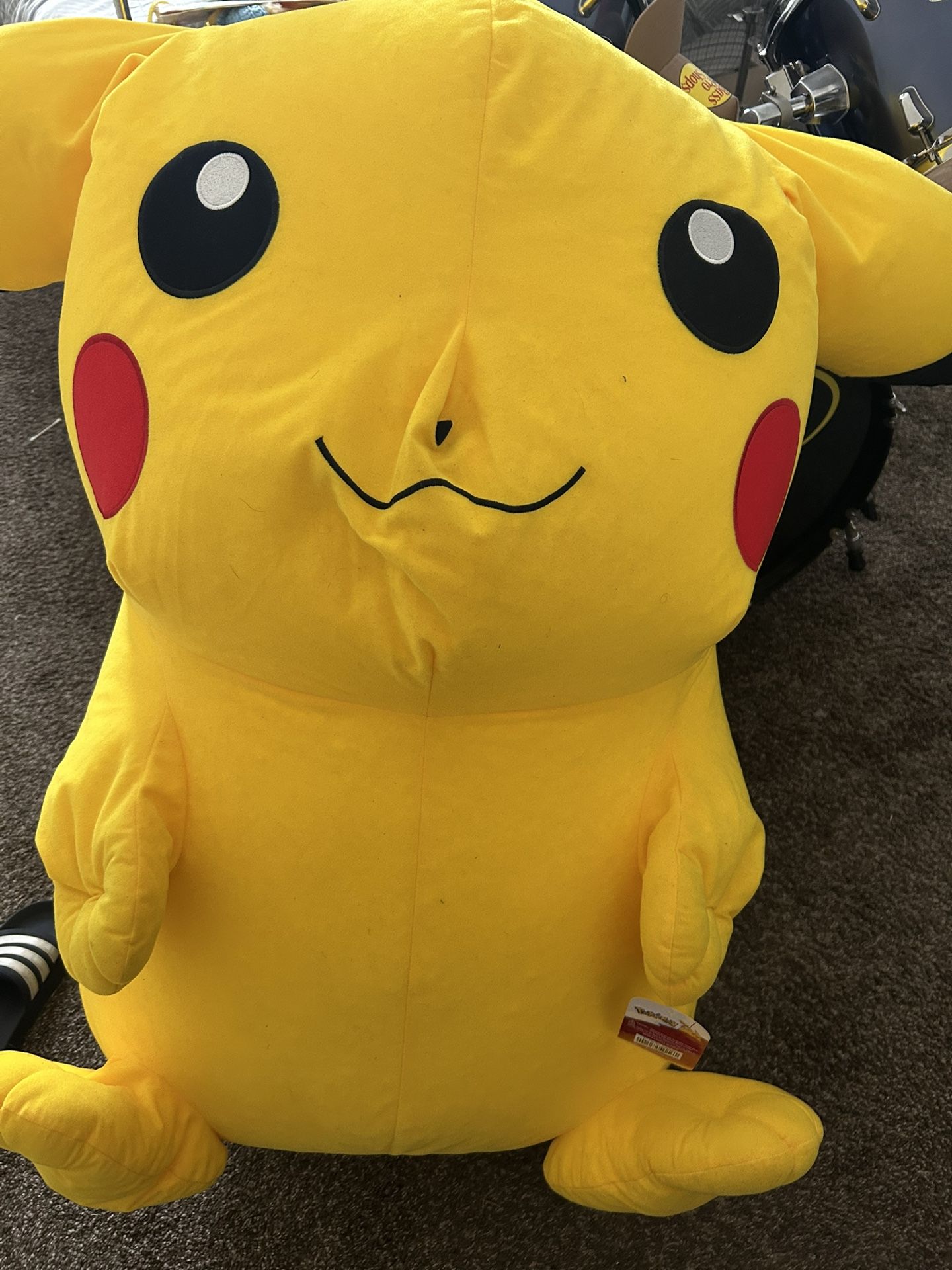 Giant Pikachu plushie