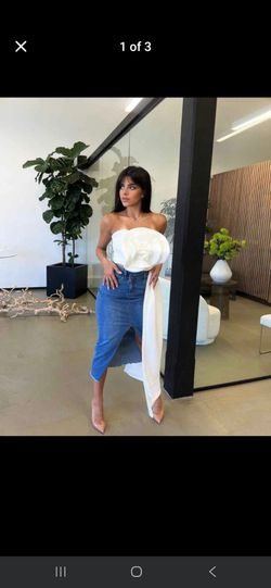 Jean skirt S