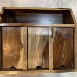 Wooden Cabinet Charging Station 