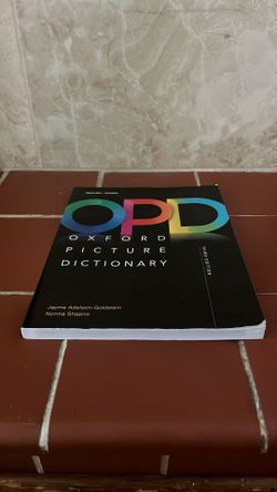 OPD Oxford Picture Dictionary 