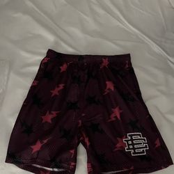 Burgundy Eric Emanuel shorts size M