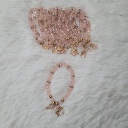 Glass Beaded Stretch Bracelet Bundle, 10 Pcs, NWOT 