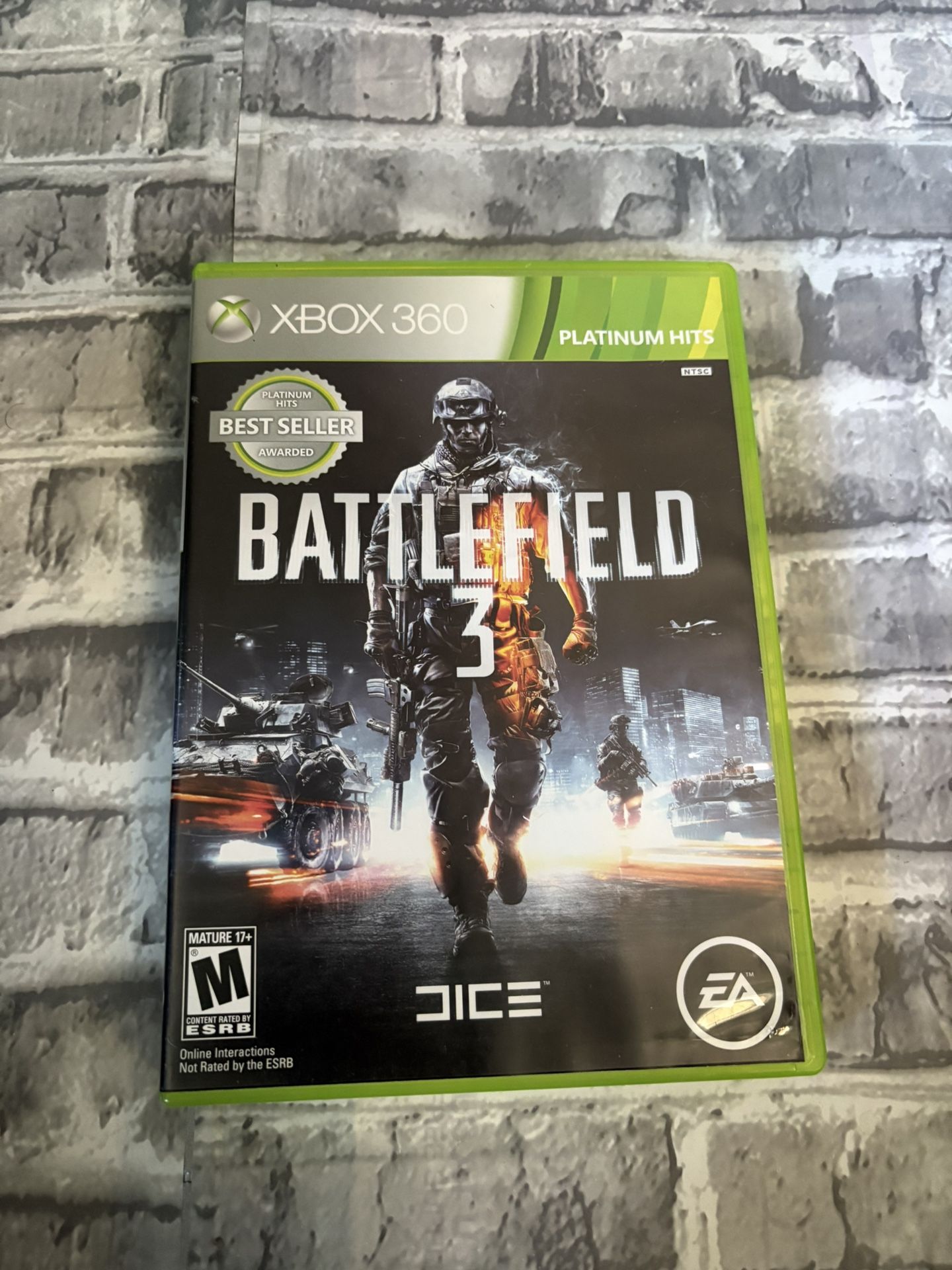 Battlefield 3 (Microsoft Xbox 360, 2011)