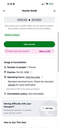 Dark Harbor Ticket (expires Oct. 30)
