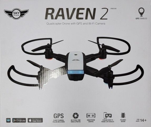 Raven 2 Quadcopter Drone With Gps And Wifi