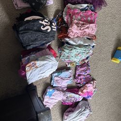 GIRL CLOTHES SIZE 7-8 BULK