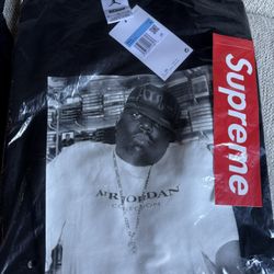 Jordan x Supreme Biggie Shirt Size M $70