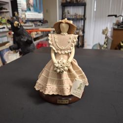 Handcrafted Faceless Doll From Santo Domingo, Dominican Republic 🇩🇴  "Muneca Sin Rostro" Made From Polymer Clay, Elisa Collection 6"H X 4.75"W 